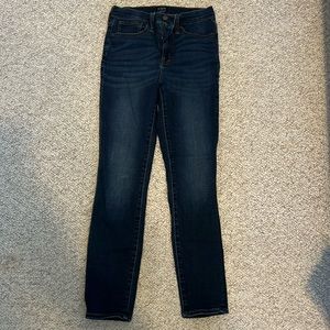 J. Crew Women's Skinny Jeans - Dark Blue